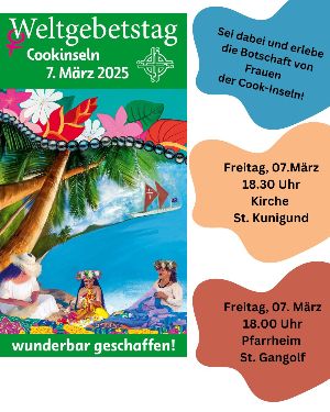 Weltgebetstag der Frauen 2025