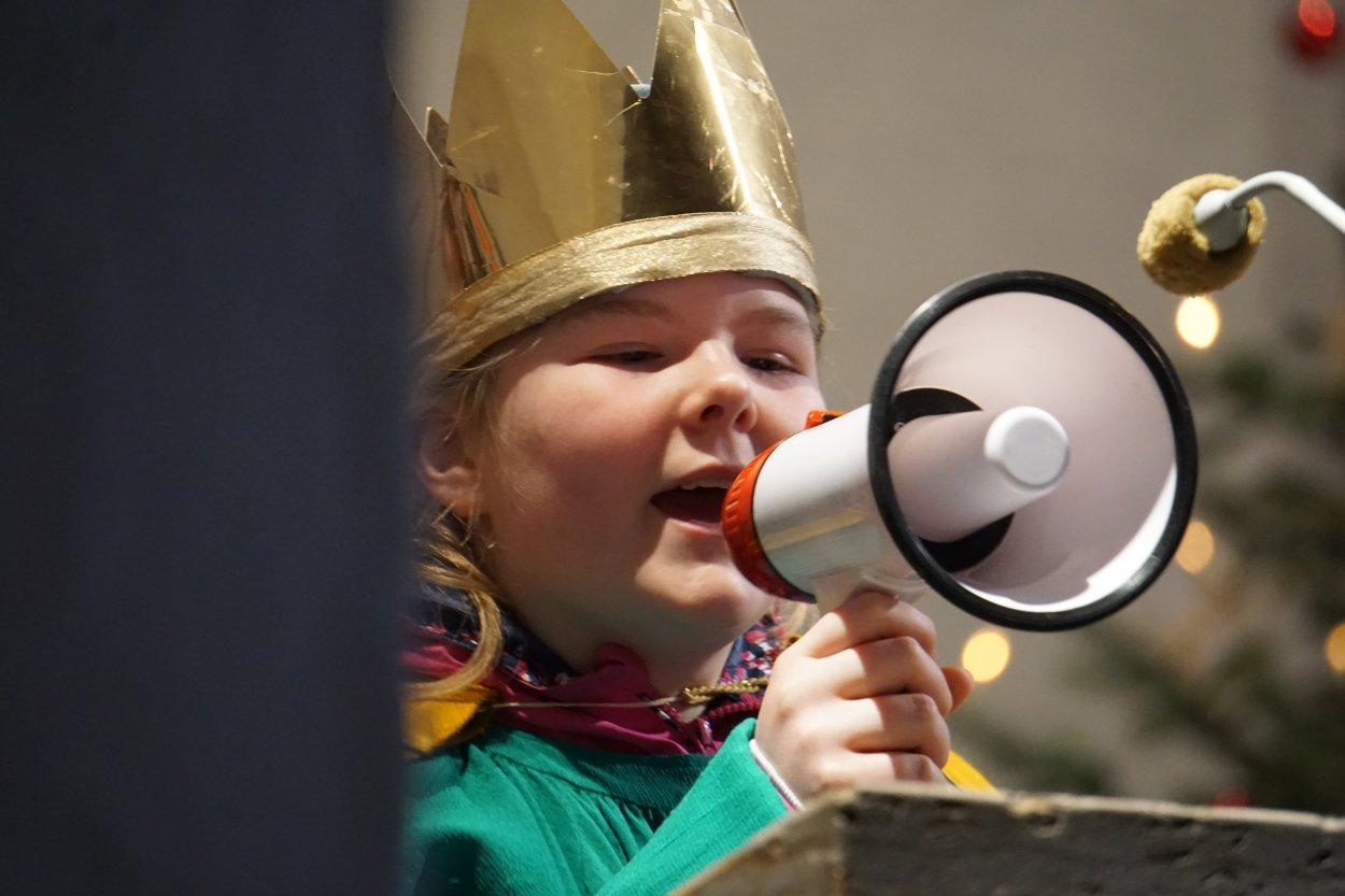 „Erhebt eure Stimme zu Gott! Wir bitten um Einhaltung der Kinderrechte.“