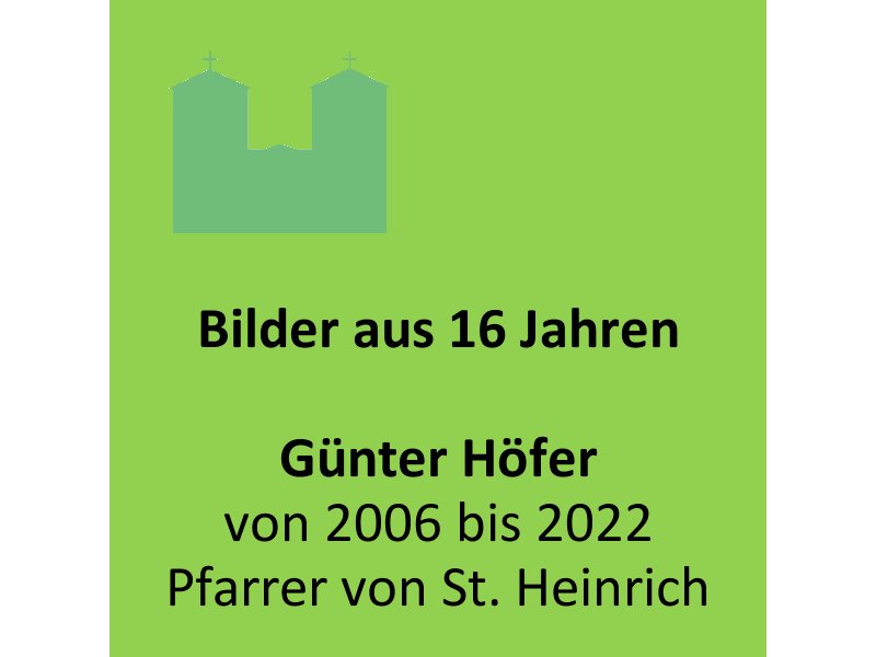 16 Jahre Pfarrer Höfer