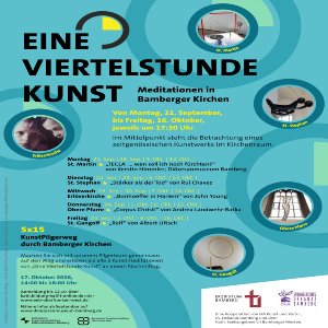 Herzliche Einladung zu eine Viertelstunde Kunst