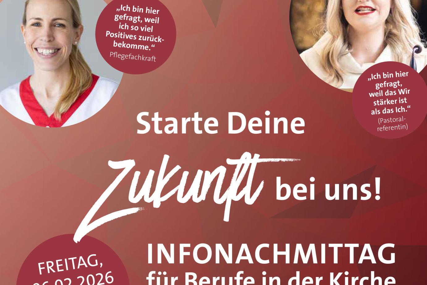 Infonachmittag Berufe der Kirche 2026