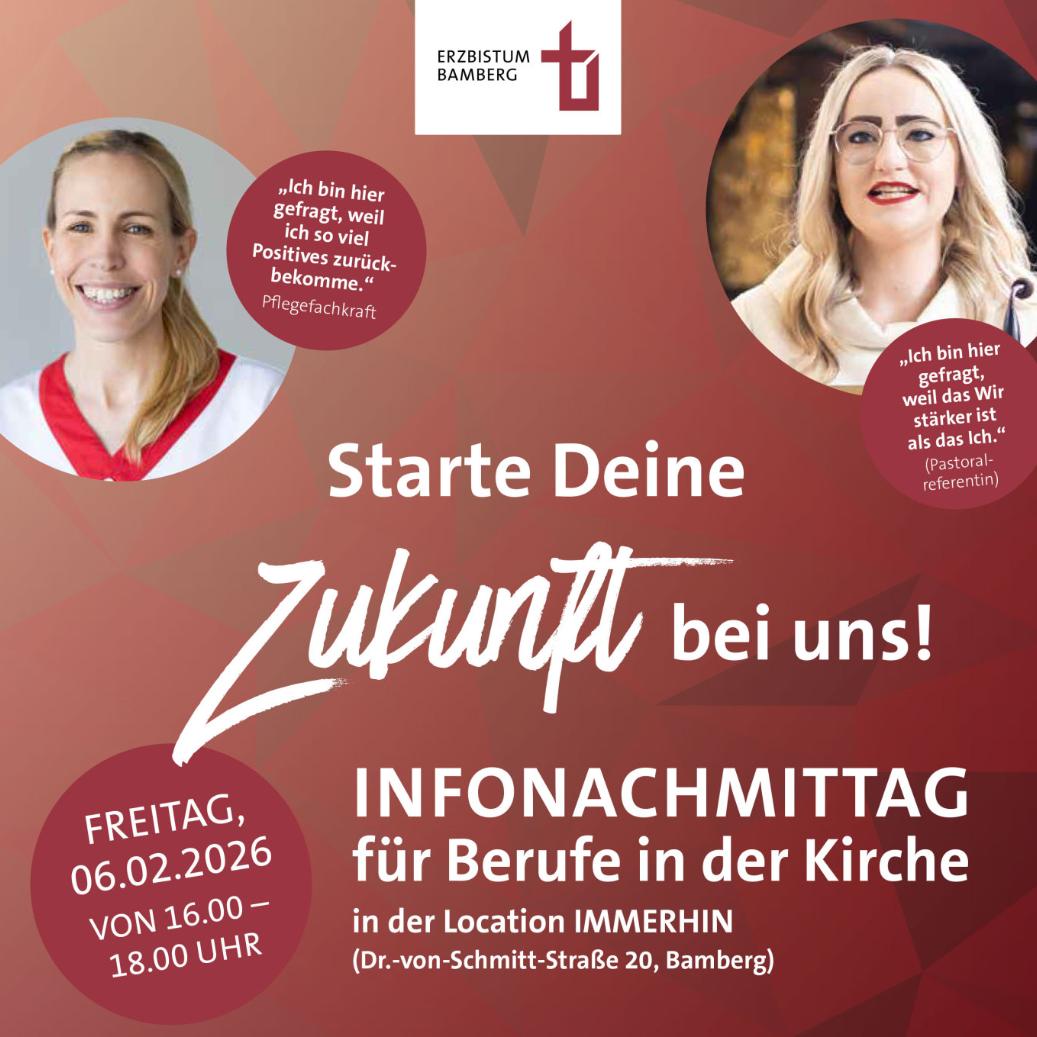 Infonachmittag Berufe der Kirche 2026