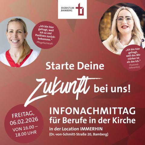 Infonachmittag Berufe der Kirche 2026