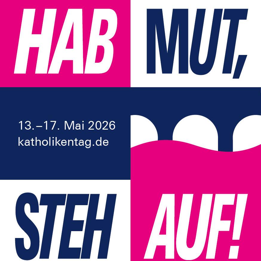 Plakat des Katholikentags 2026