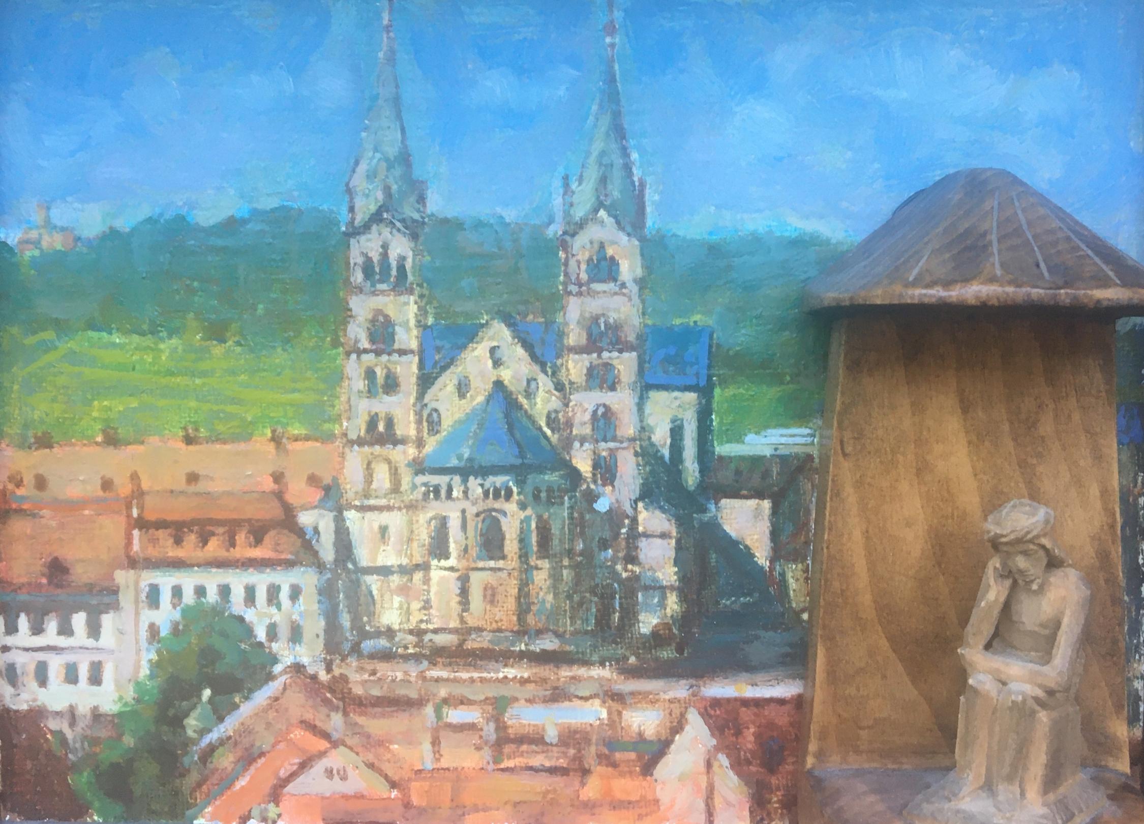 Bamberger Dom Aquarell2