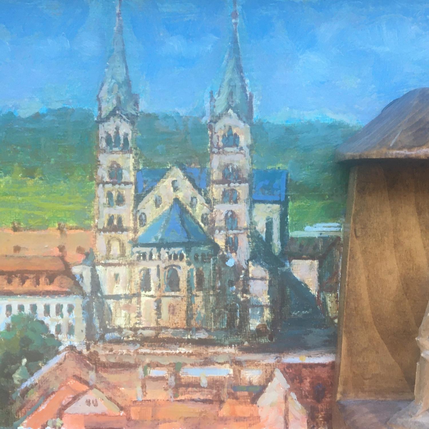 Bamberger Dom Aquarell2