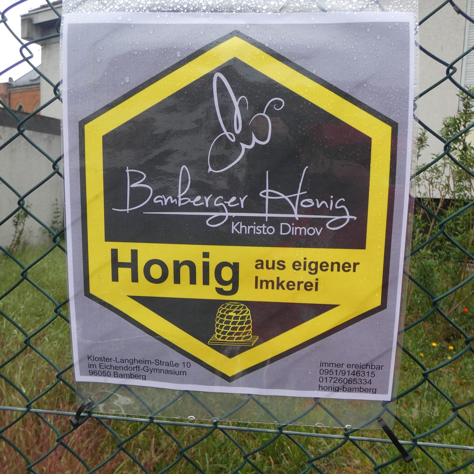 Bienenvolk im Pfarrgarten der Wunderburg