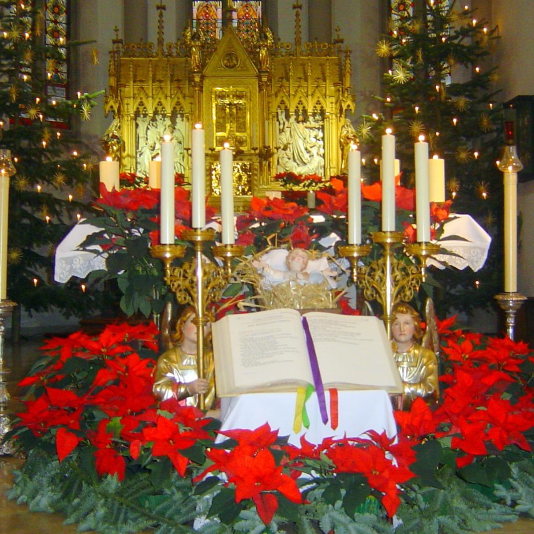 Krippe in der Kirche Maria Hilfr