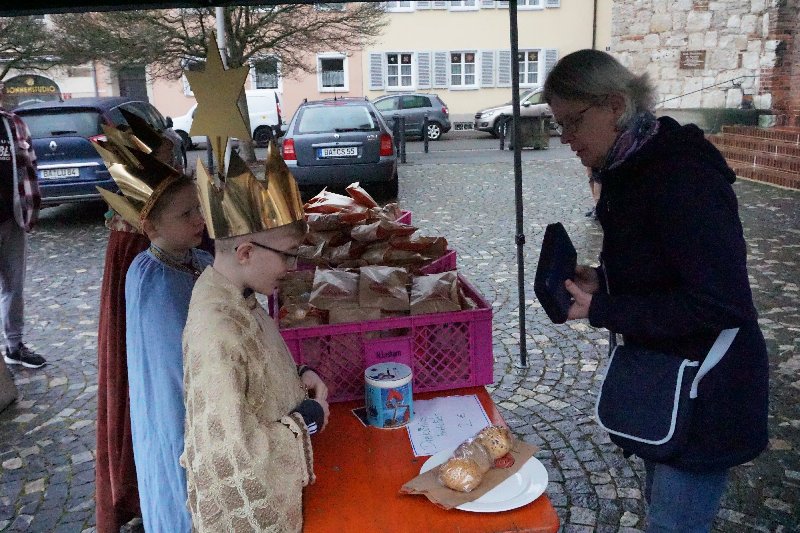 Dreikönigsbrötchen