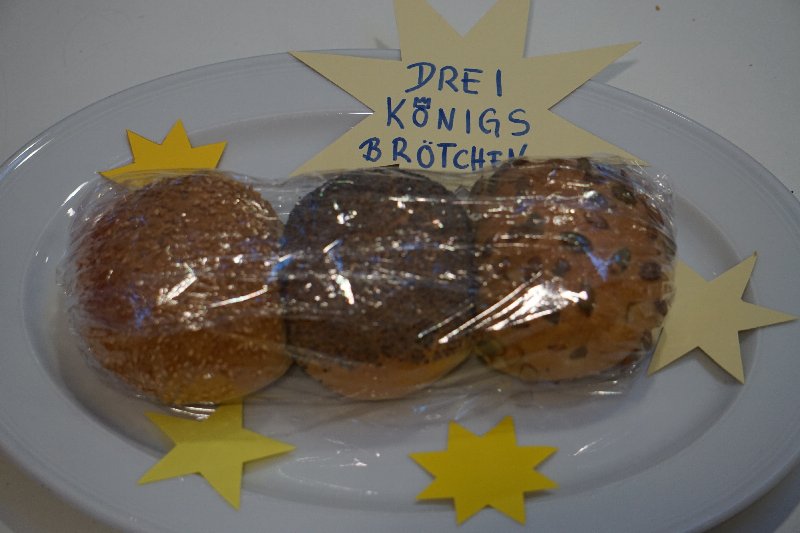 Dreikönigsbrötchen