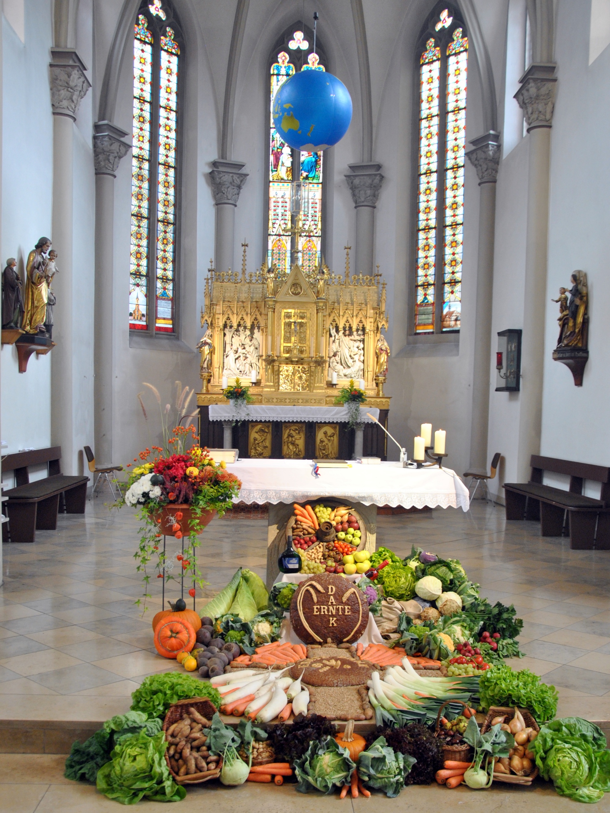 Erntegottesdienst 3032 in der Wunderburg