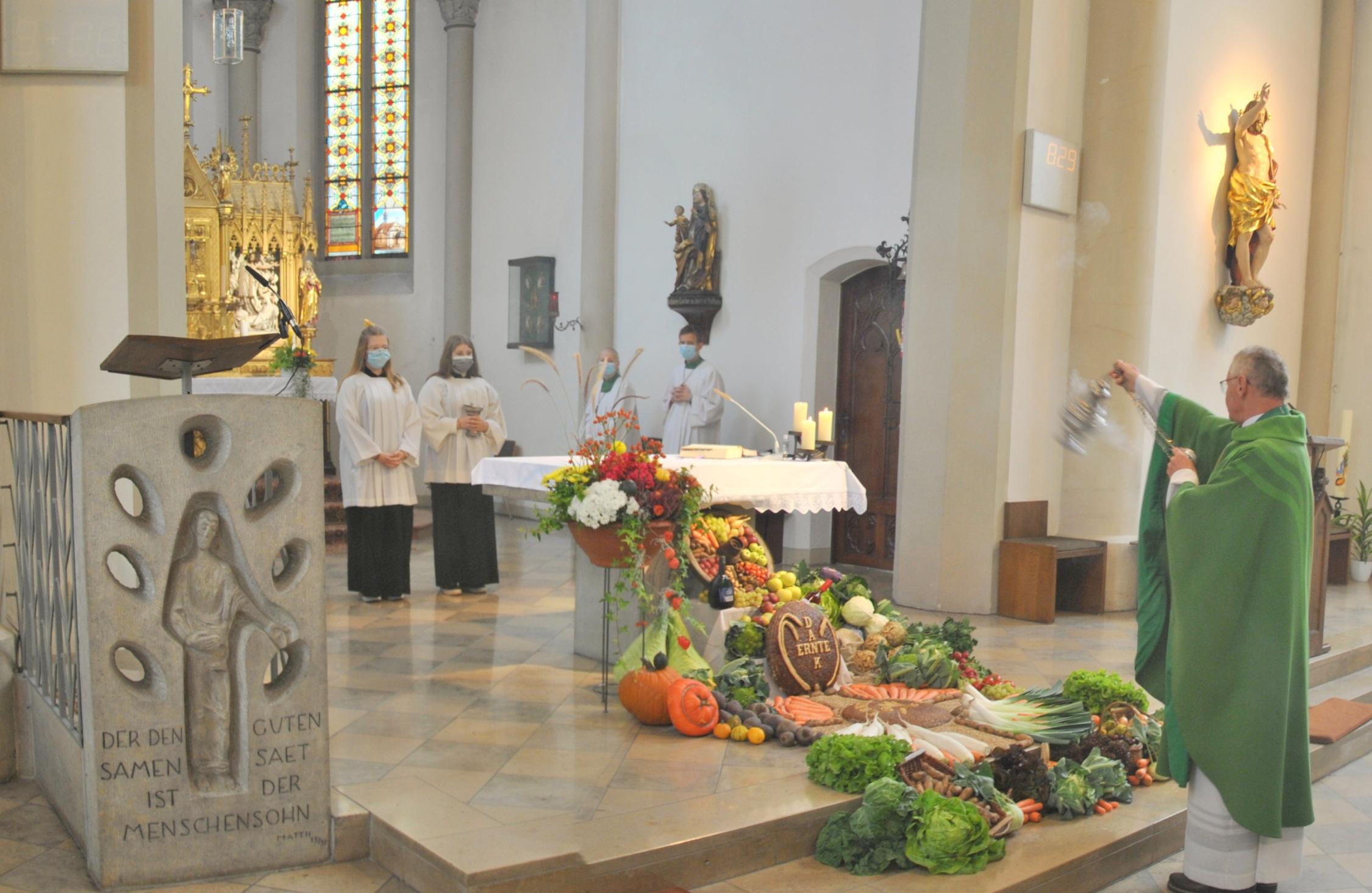 Erntegottesdienst 3032 in der Wunderburg