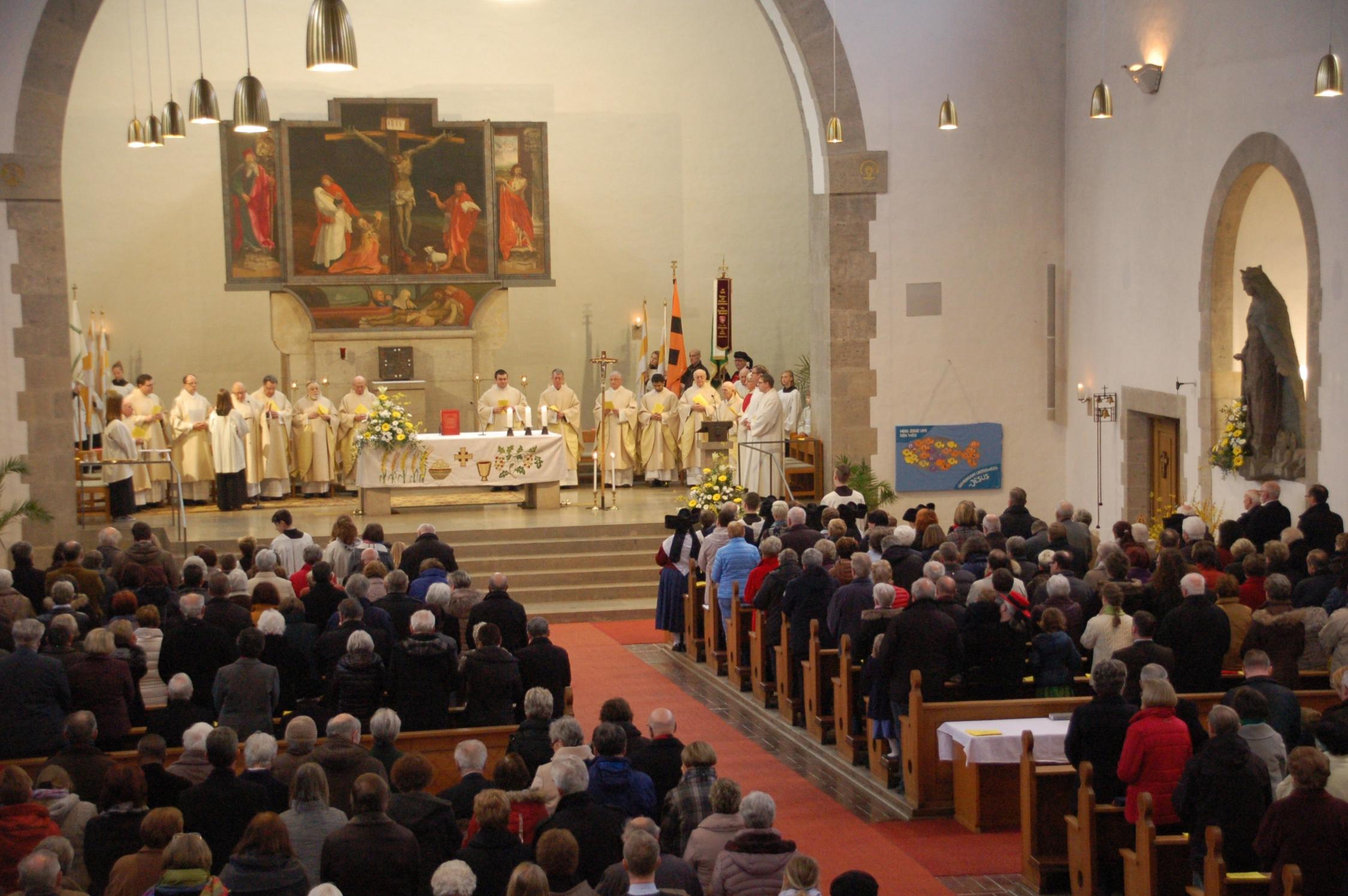 Festgottesdienst zum 50. Priesterjubiläum