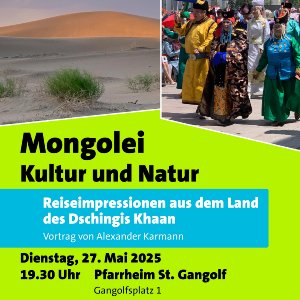 Förderverein Plakat Mongolei 2025