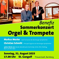 Förderverein Plakat Orgelkonzert August 2025