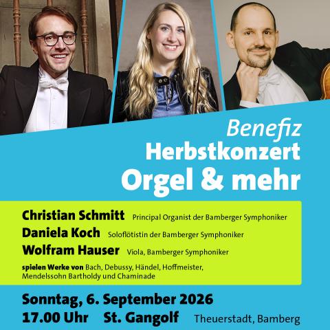 Förderverein Plakat Orgelkonzert September 2026 Social Media