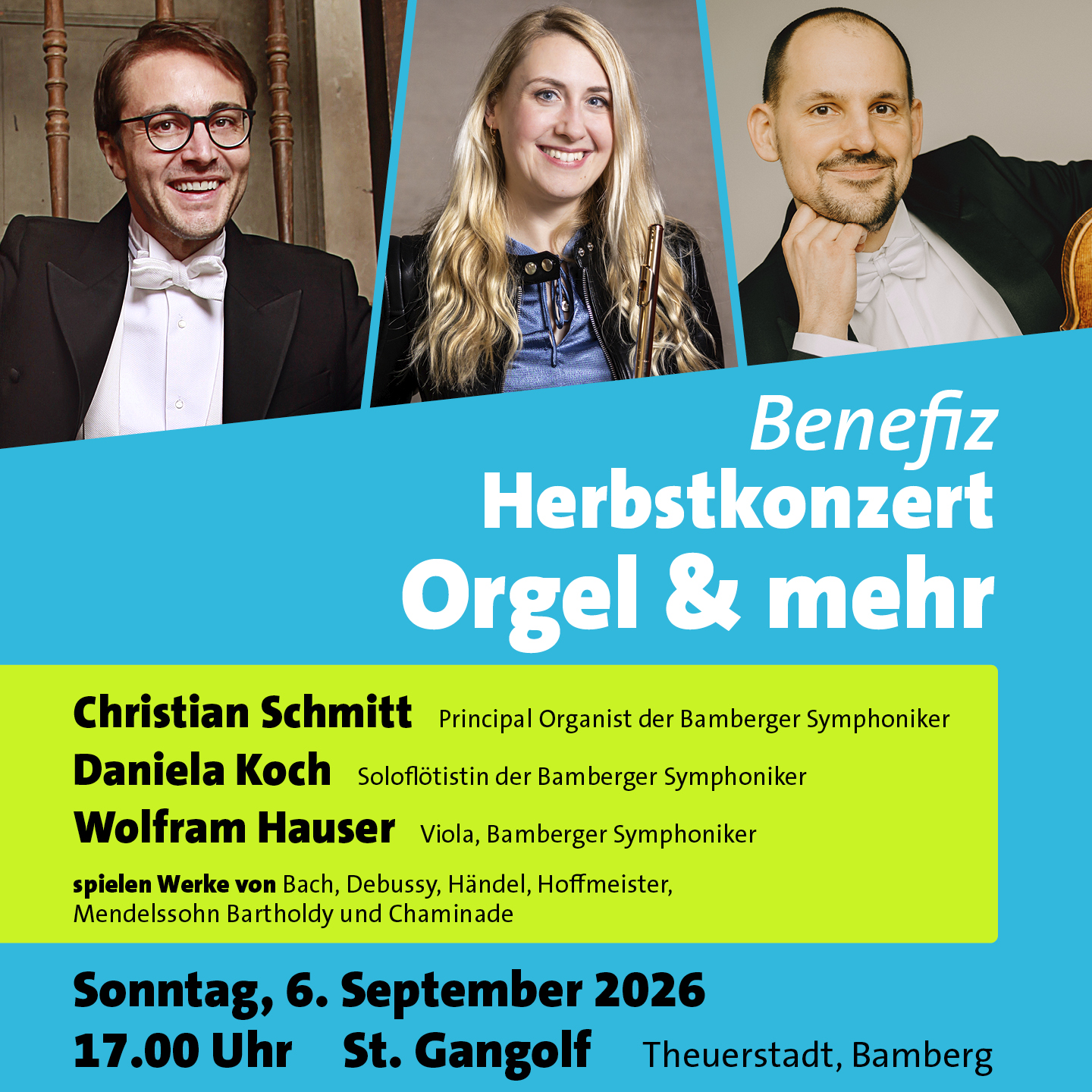Förderverein Plakat Orgelkonzert September 2026 Social Media
