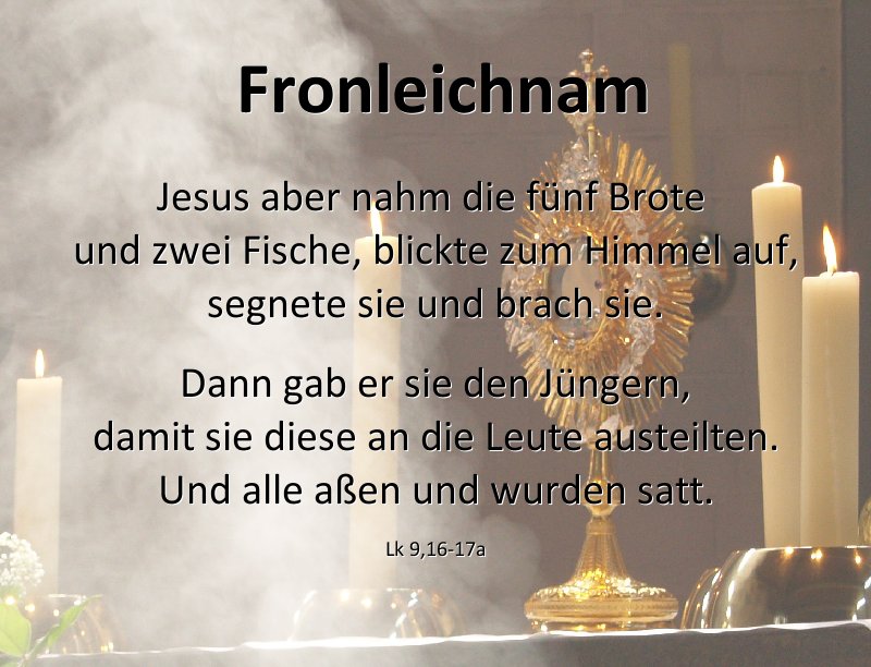 Fronleichnam