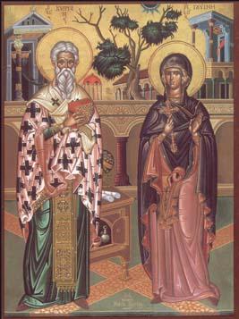 Hl. Cyprian und Justina