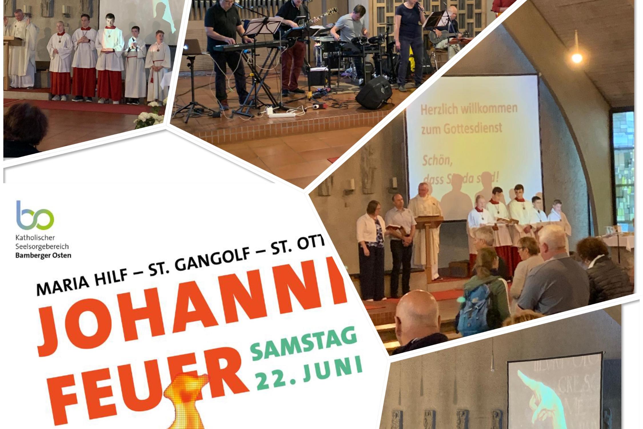 Johanni-Feuer in St. Wolfgang am 22.06.2024