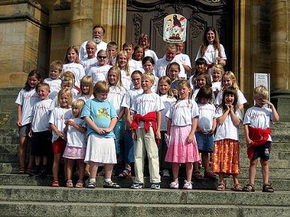 Kinderwallfahrt der Heinrichsspatzen nach Vierzehnheiligen 2006