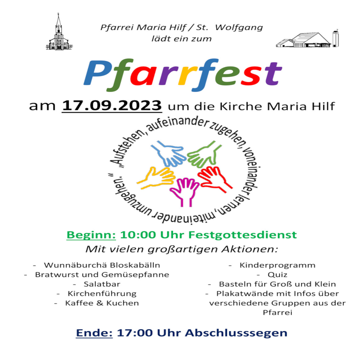 Pfarrfest MariaHilf 2023