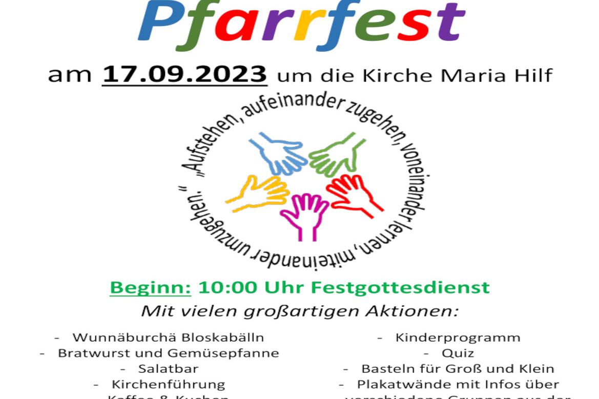 Pfarrfest MariaHilf 2023