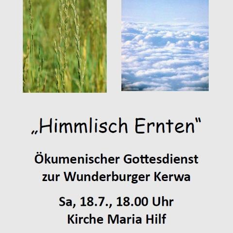 Ökumenischer Gottesdienst zur Wunderburger Kerwa 2026