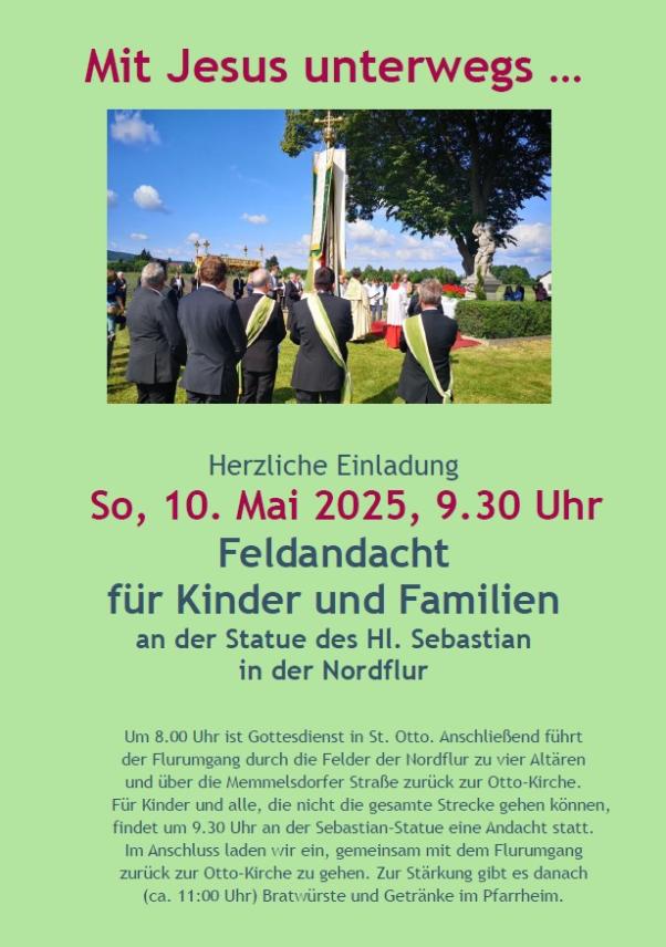 Feldandacht für Kinder und Familien