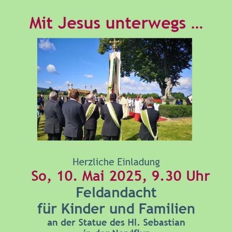 Feldandacht für Kinder und Familien