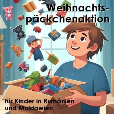 Helfen Sie mit und packen Sie ein Weihnachtspäckchen