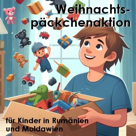 Helfen Sie mit und packen Sie ein Weihnachtspäckchen