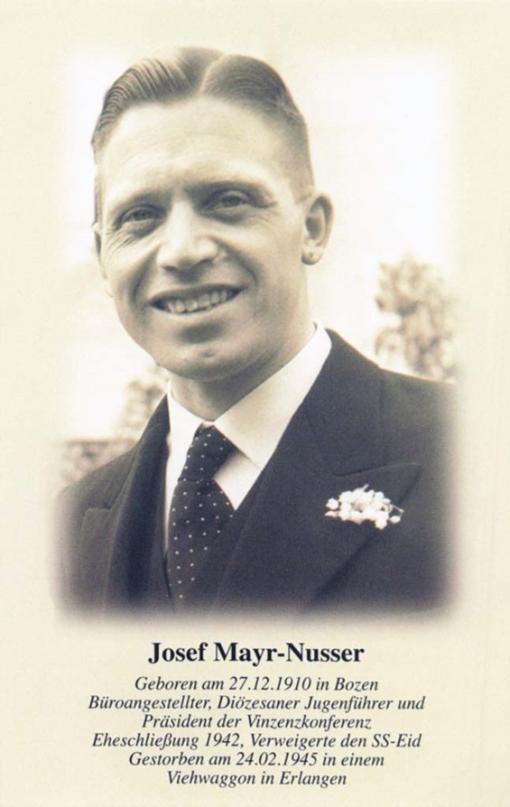 Seliger Mayr-Nusser Josef