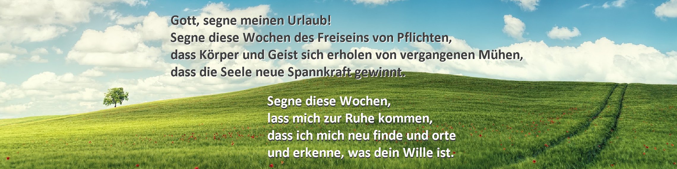 Urlaubssegen