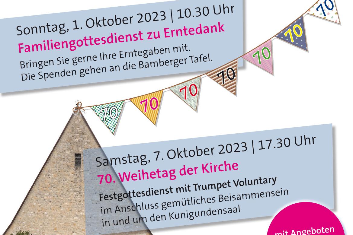 St. Kunigund_Plakat Weihetag_Erntedank