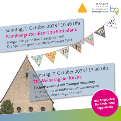 St. Kunigund_Plakat Weihetag_Erntedank