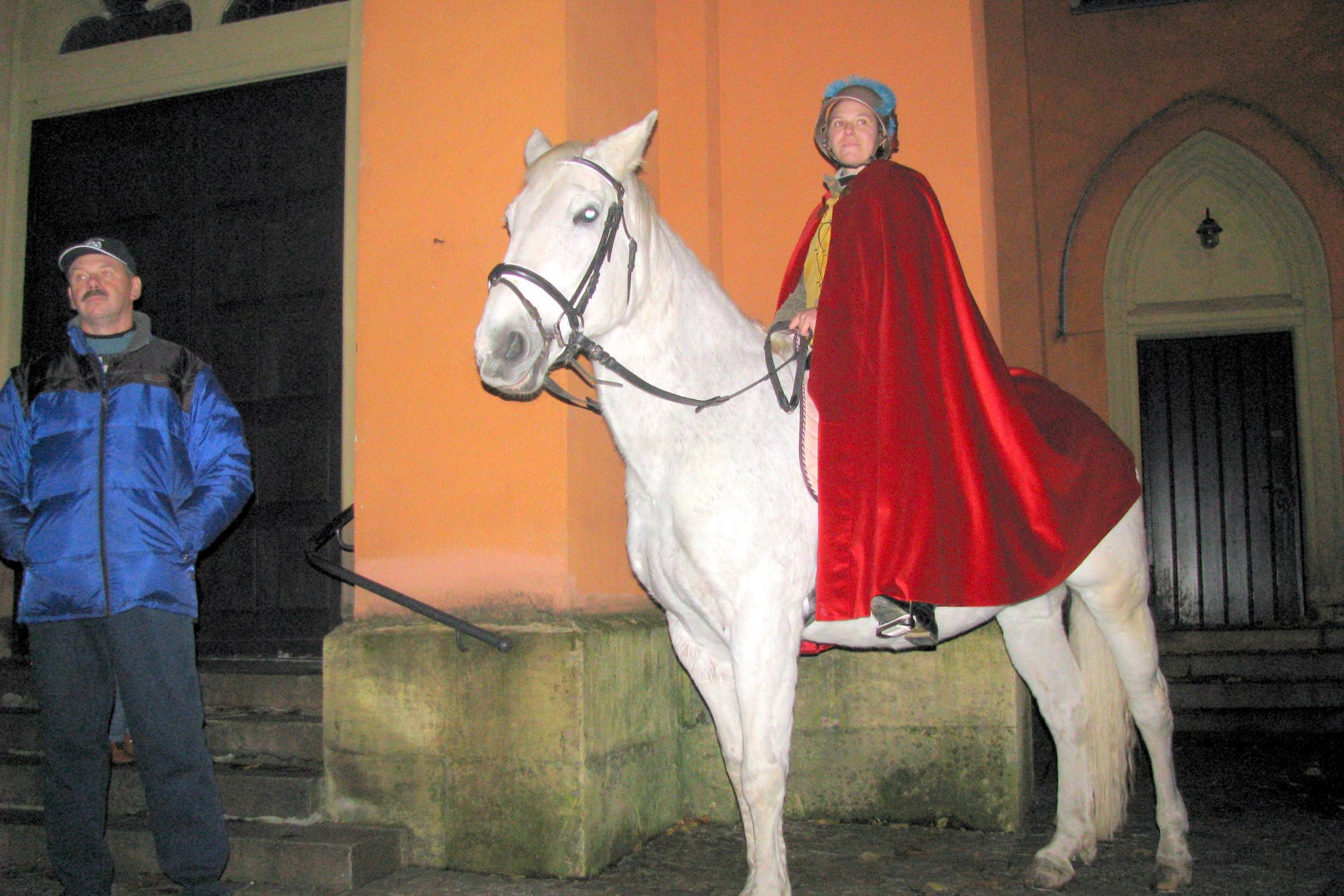 St. Martin auf dem Pferd in der Wunderburg