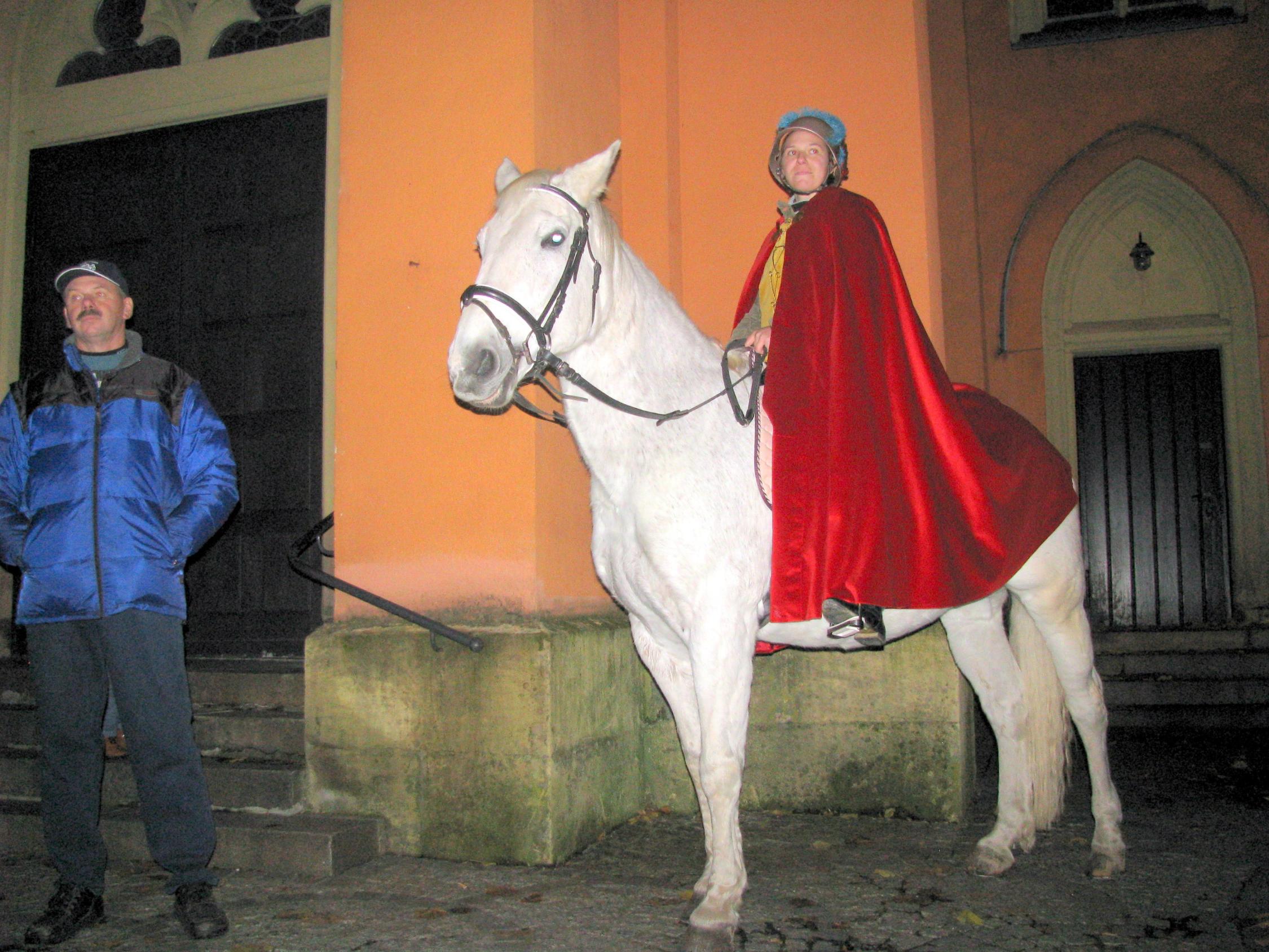 St. Martin auf dem Pferd in der Wunderburg