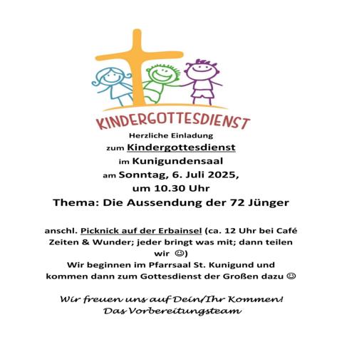 St.Kunigund_Einladung KiGoDi_