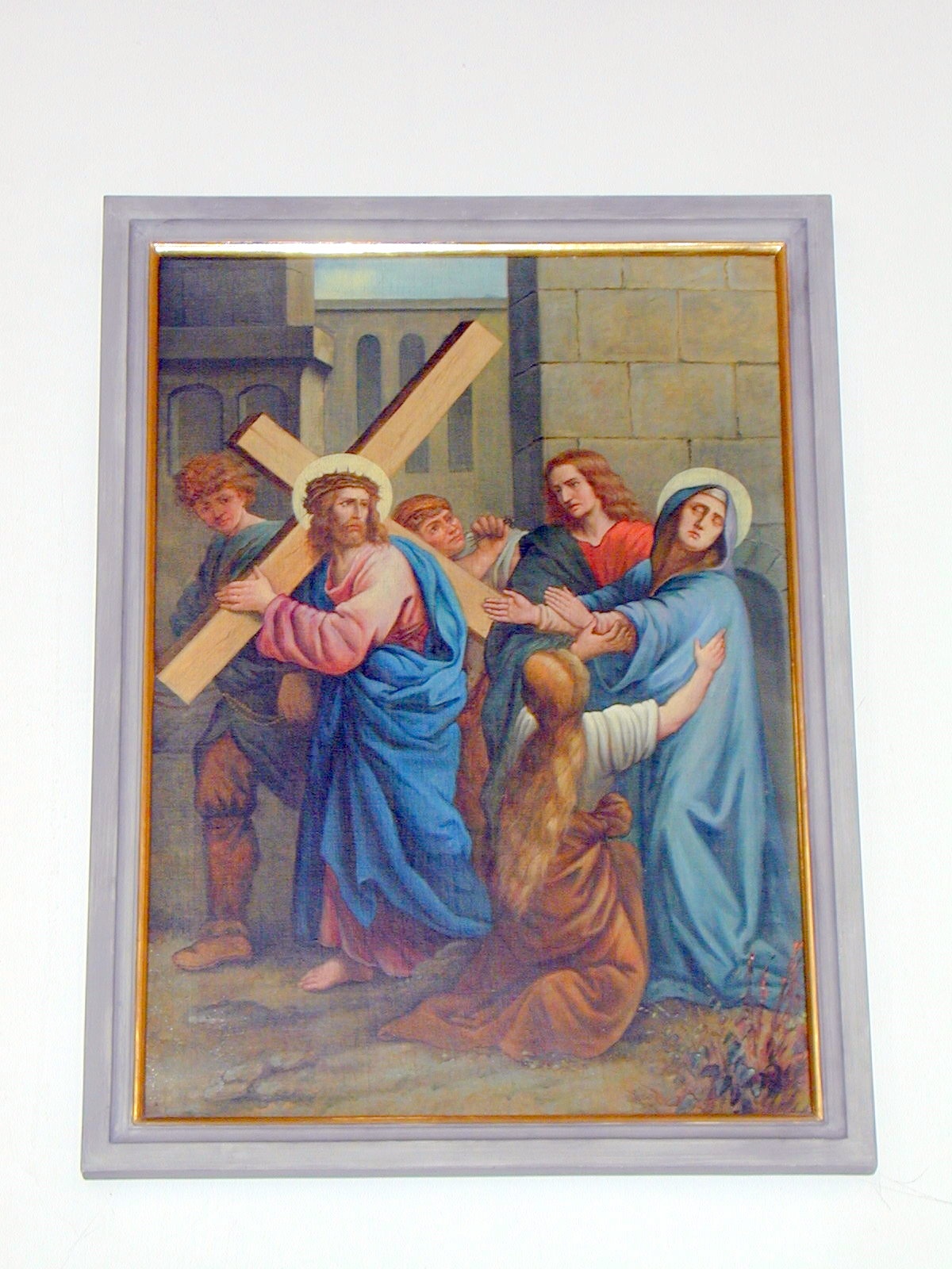 Station 4 - Jesus begegnet seiner tiefbetrübten Mutter