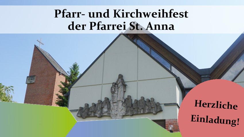 Pfarr- und Kirchweihfest St. Anna
