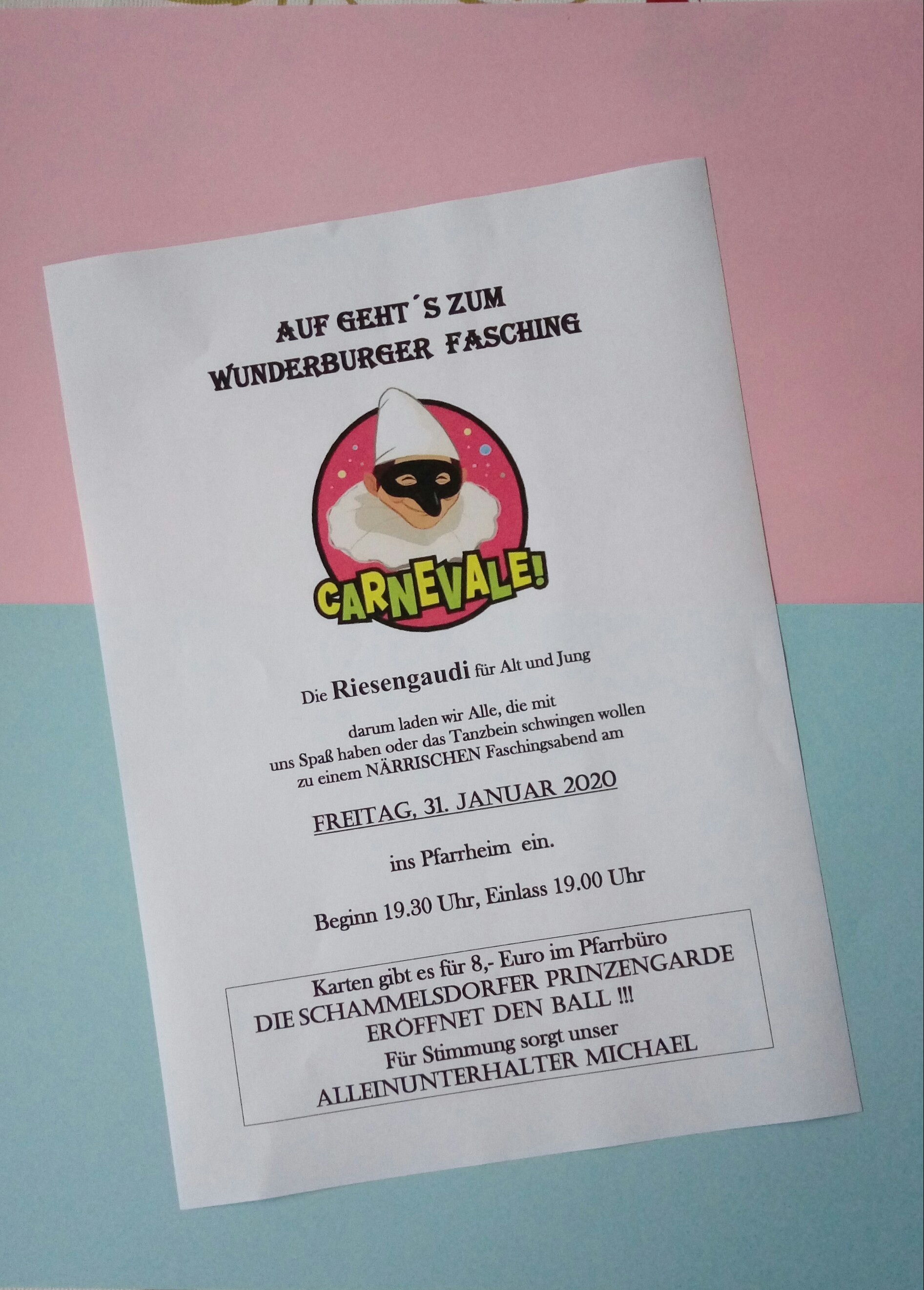 Wunderburger Fasching