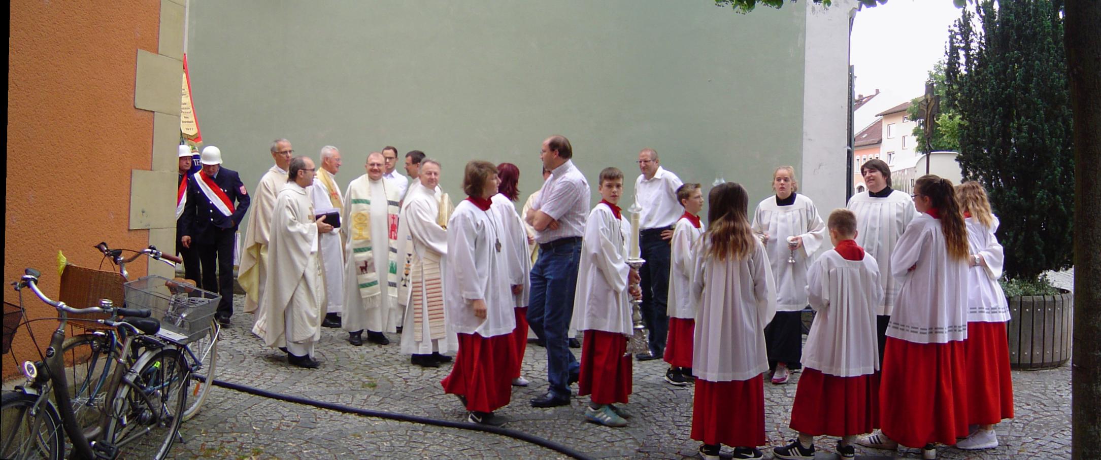 Wunderburger Kirchweih 2016 und 25 jähriges Jubiläum Alois Ganserer 17.07.2016